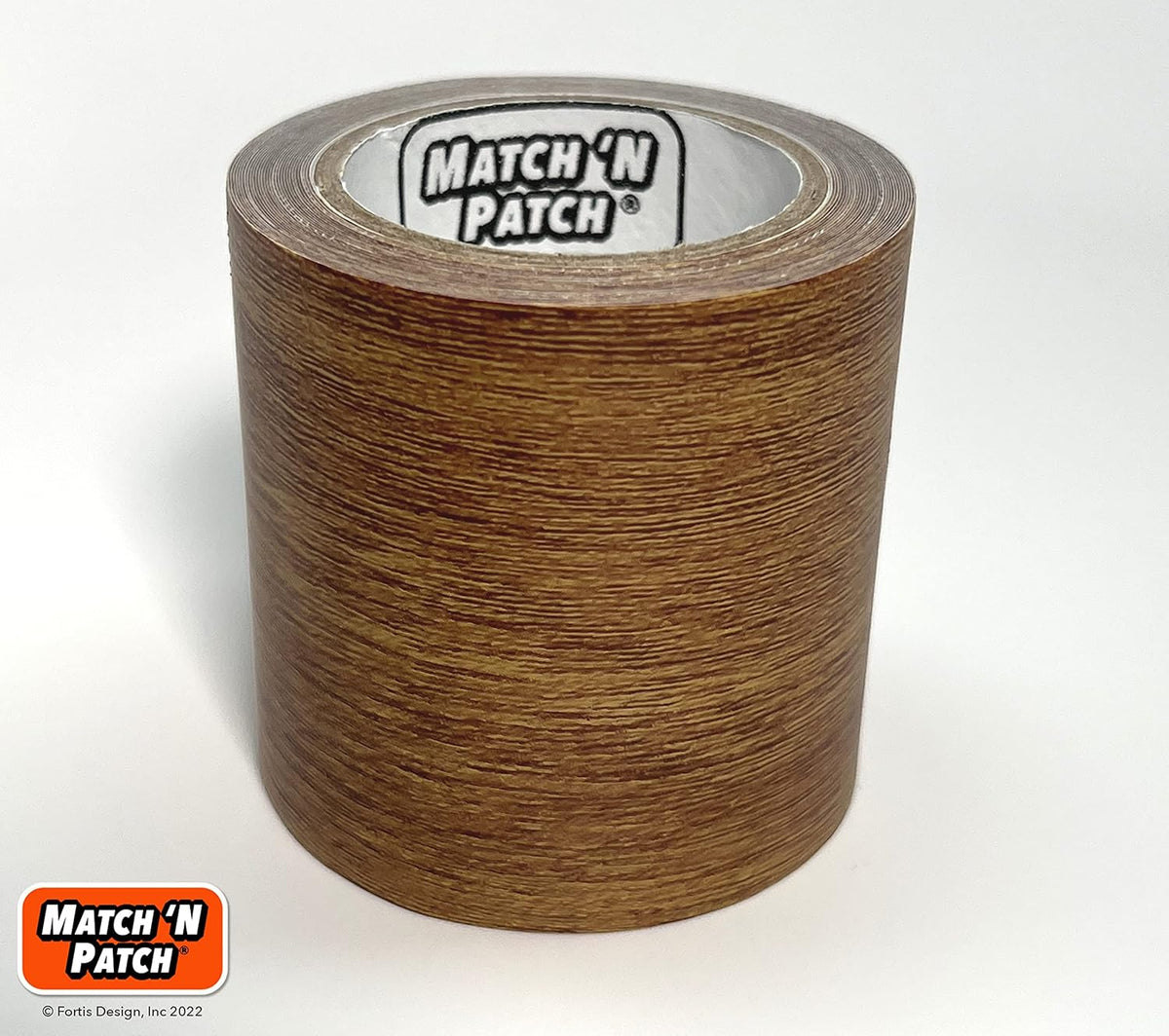 MATCH 'N PATCH Realistic Wood Grain Repair Tape - Durable Multi-Use Adhesive Tape for Furniture