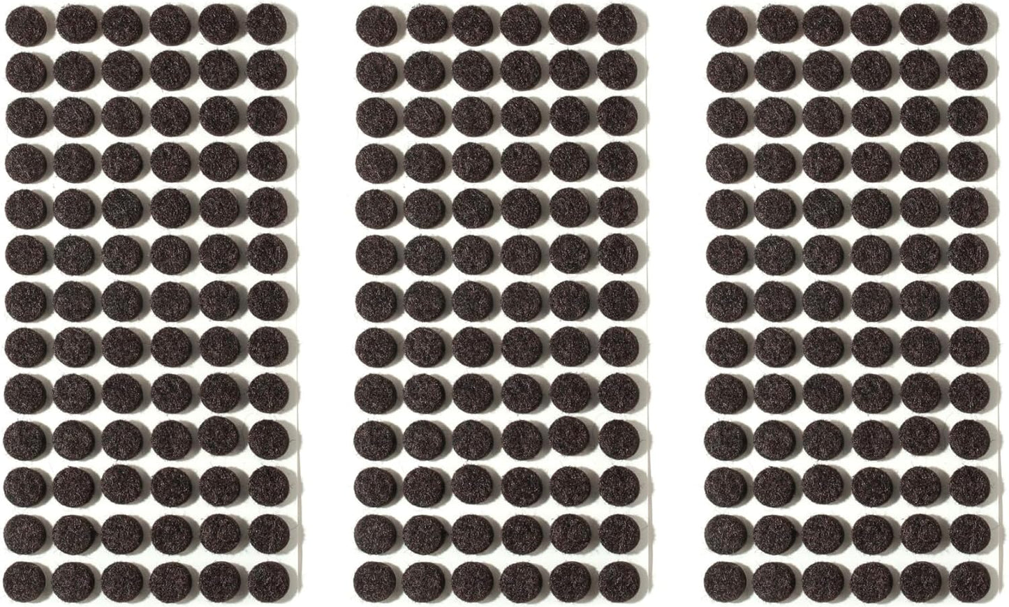 Furnigear Felt Pads Small 3/8" Felt Pads for Cabinet Doors Bumpers, Cabinet Cushion Dots Felt