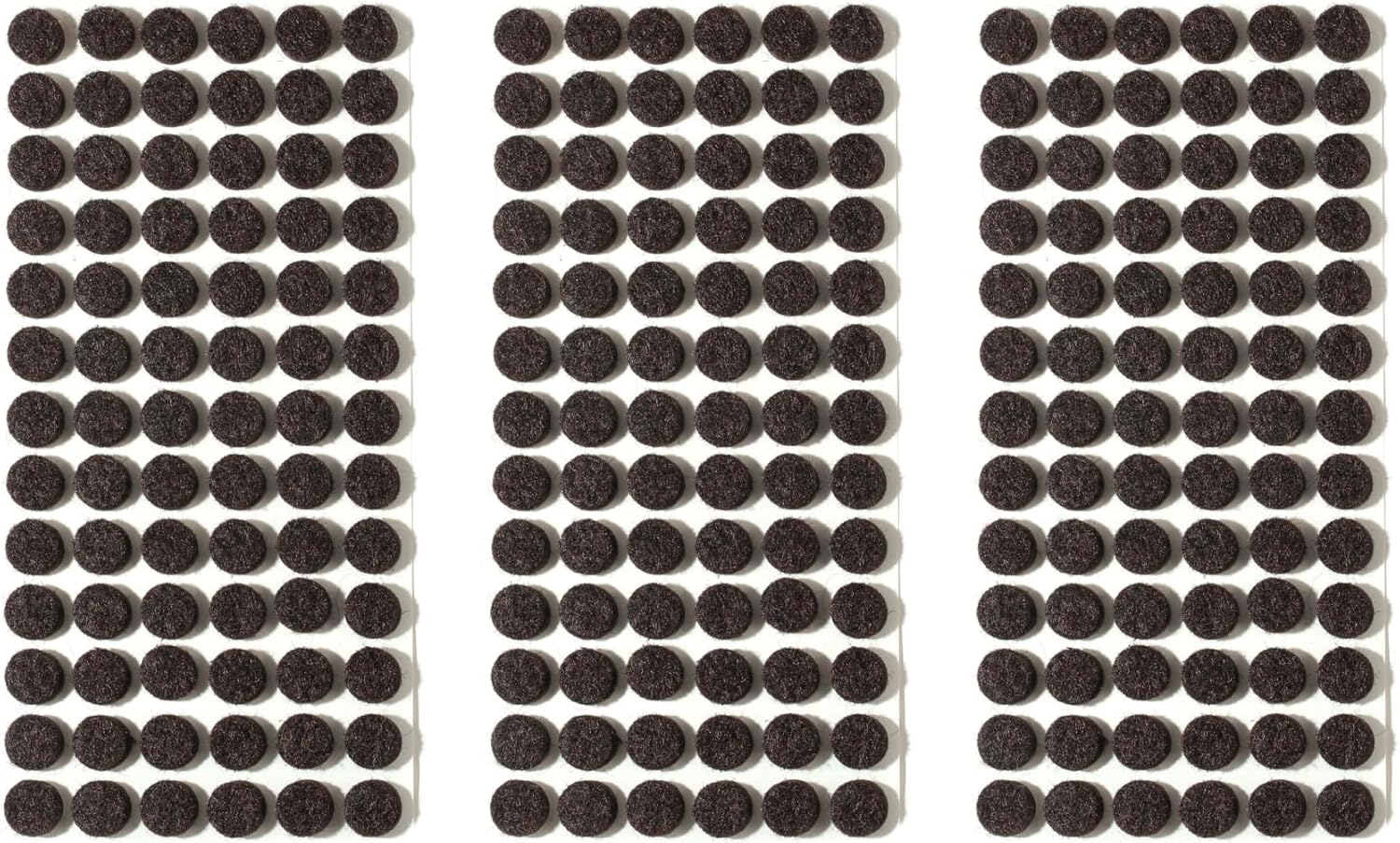 Furnigear Felt Pads Small 3/8" Felt Pads for Cabinet Doors Bumpers, Cabinet Cushion Dots Felt