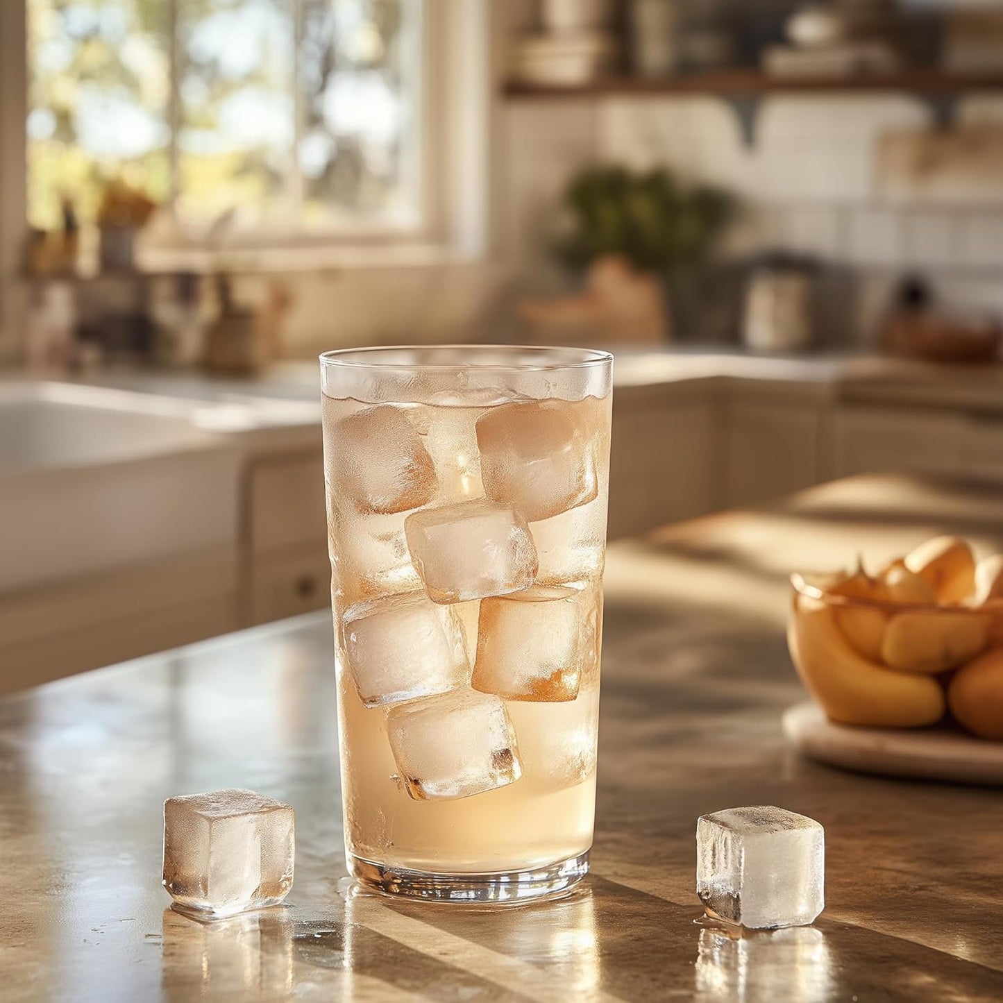 glacio Ice Cube Tray – Small Silicone Molds with Lids, BPA-Free and Flexible for Cocktails and