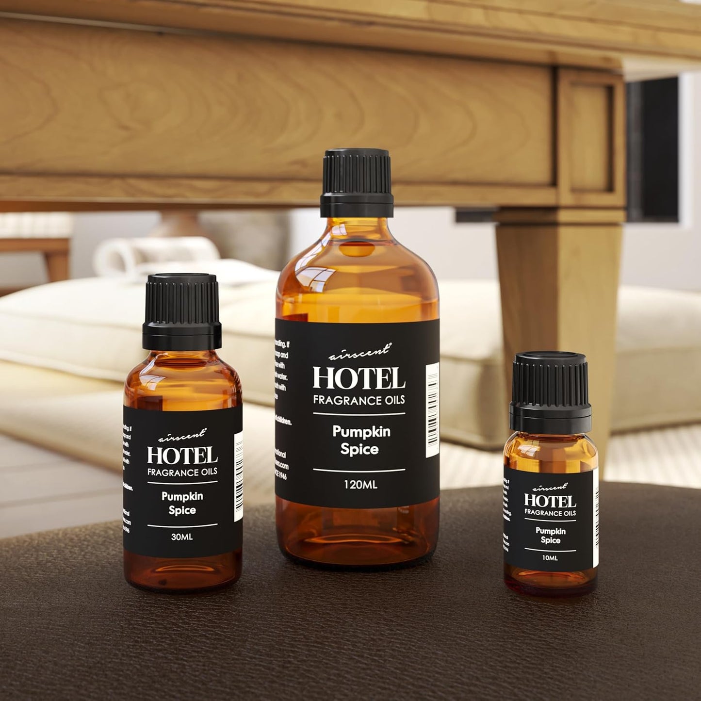 AirScent Pumpkin Spice Diffuser Oil - Pumpkin Spice Essential Oil Blend for Ultrasonic and