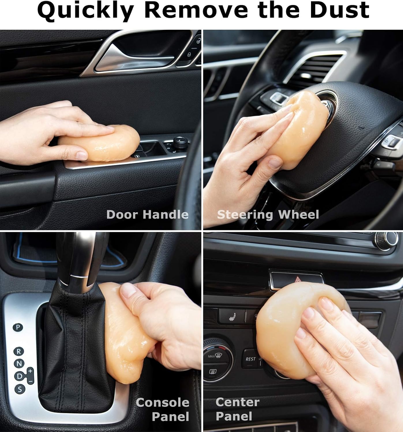 TICARVE Cleaning Gel for Car Detail Putty Cleaning Gel Auto Detail Tools Car Interior Cleaner