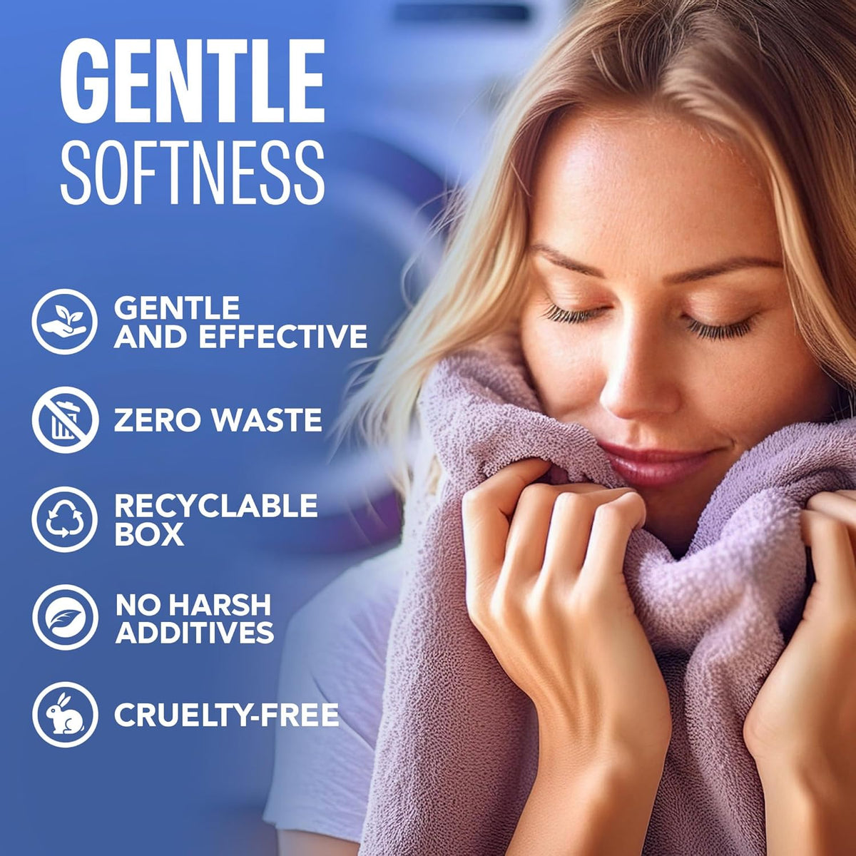 Sudstainables Fabric Softener Sheets for Washer – Laundry Softener Sheets for Washing Machines