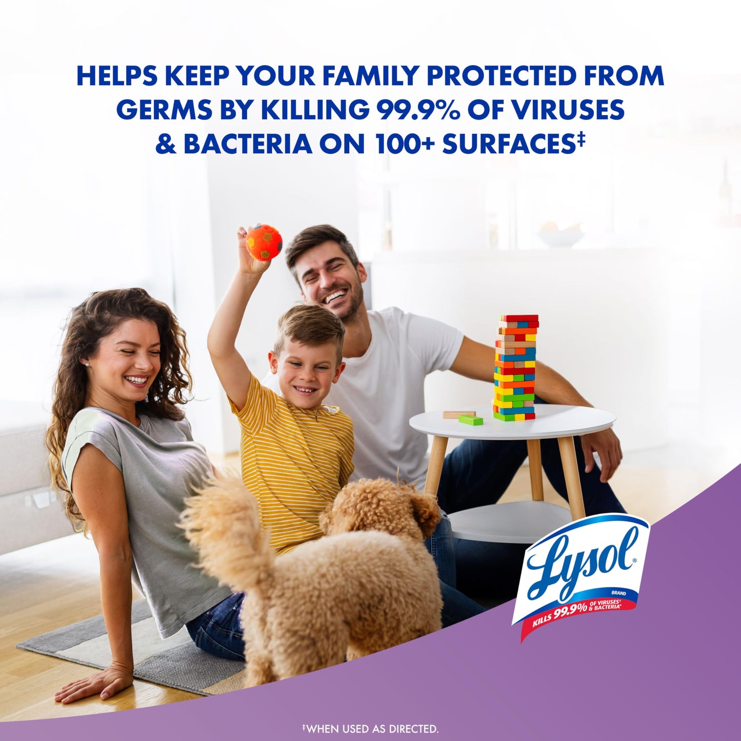 Lysol Disinfecting Wipes, Multi-Surface, Lavender + Mango, 80 ct. (4 Pack)