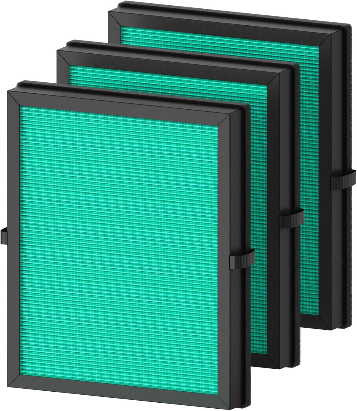 3-Pack MK04 Air Filter Replacement for Aroeve MK04/MG04JH Air Purifier - 4-in-1 H13 True HEPA