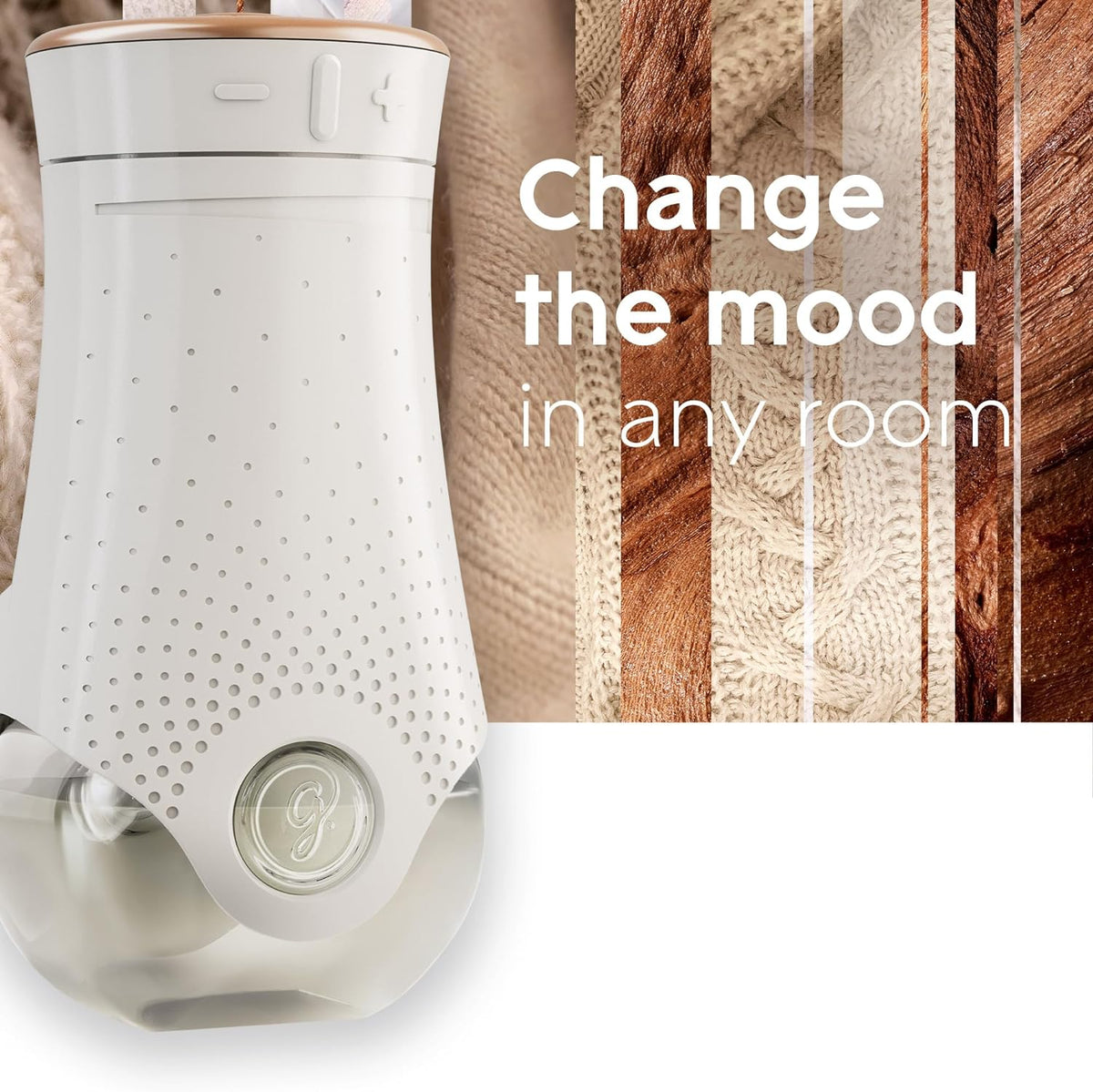Glade PlugIns Refills Air Freshener, Scented and Essential Oils for Home and Bathroom, Cashmere