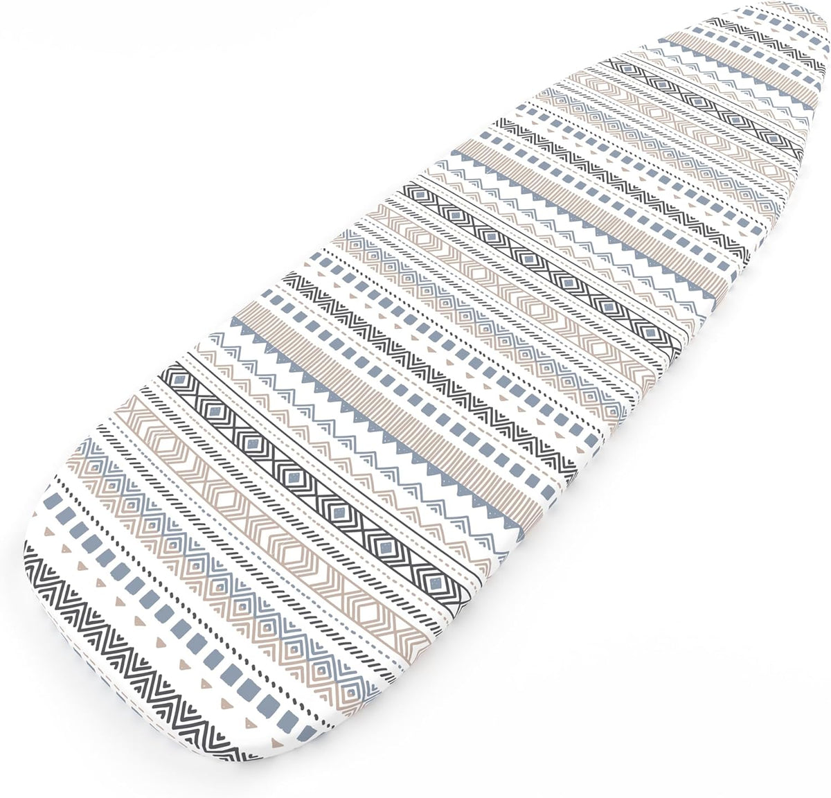 Encasa XO Ironing Board Cover and Pad 57"x22" - Thick 3mm Felt Padding, Drawstring Tightening &
