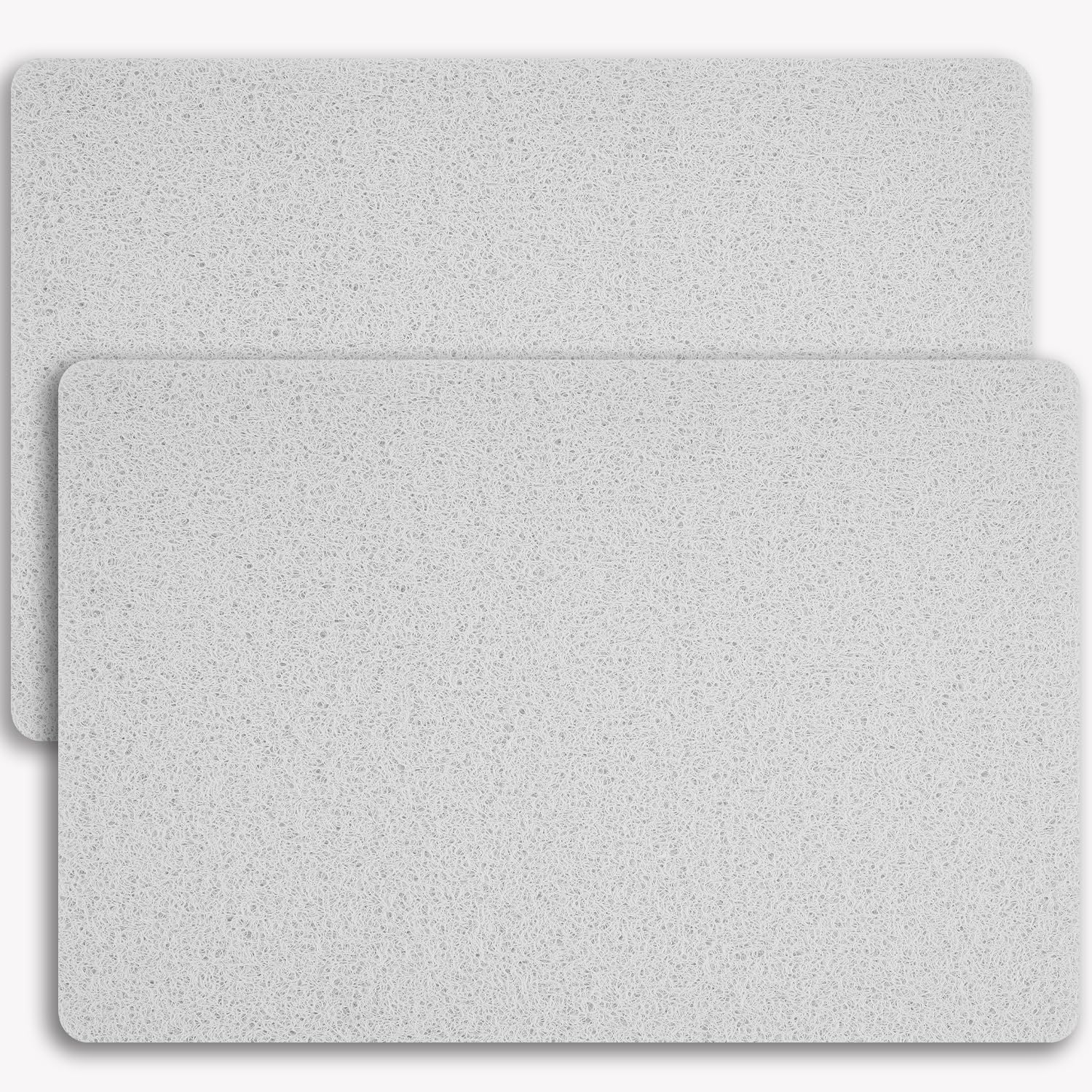 Non-Slip Bathtub Mat, 2 Pack Anti Slip Shower Mat, Fast Drying Bathtub Mats, Foot Scrubber Mat