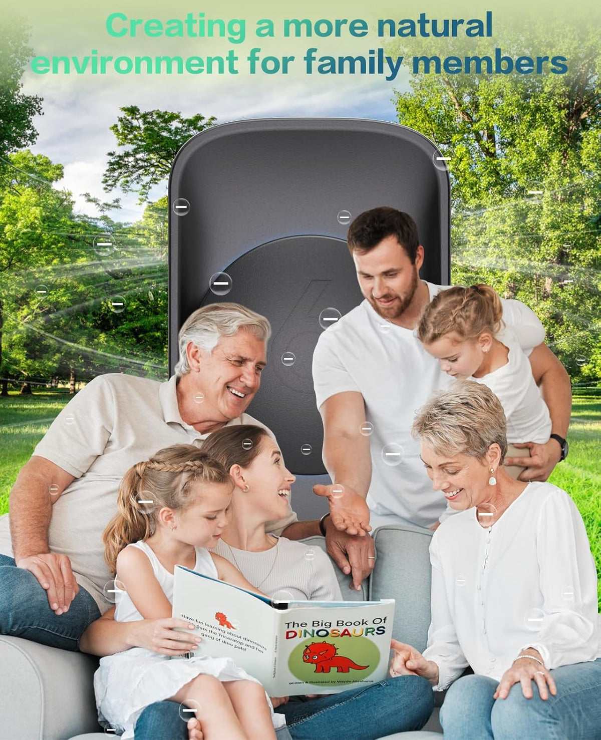 Plug-In air ionizer for Home (6 Pack),Negative Ion Air Quiet Air ionizer Freshener for familly