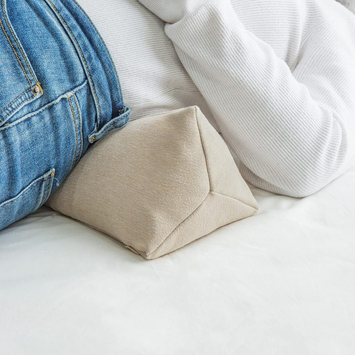 Buckwheat Neck Support Pillow Cervical Neck Cylinder Bolster Pillow,Buckwheat Hulls Adjustable Roll