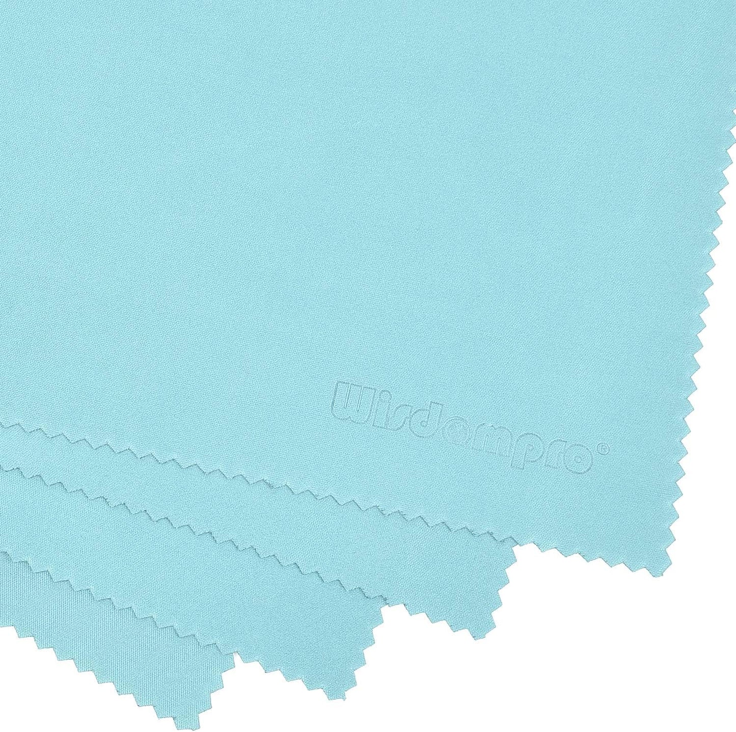 Wisdompro Extra Large 4-Pack Microfiber Cleaning Cloth For Laptop, LCD TV, Computer Screen