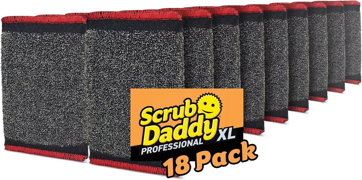Scrub Daddy Large Steel Scouring Pads - Scour Daddy Steel XL Stainless Steel Dish Scrubber Sponge