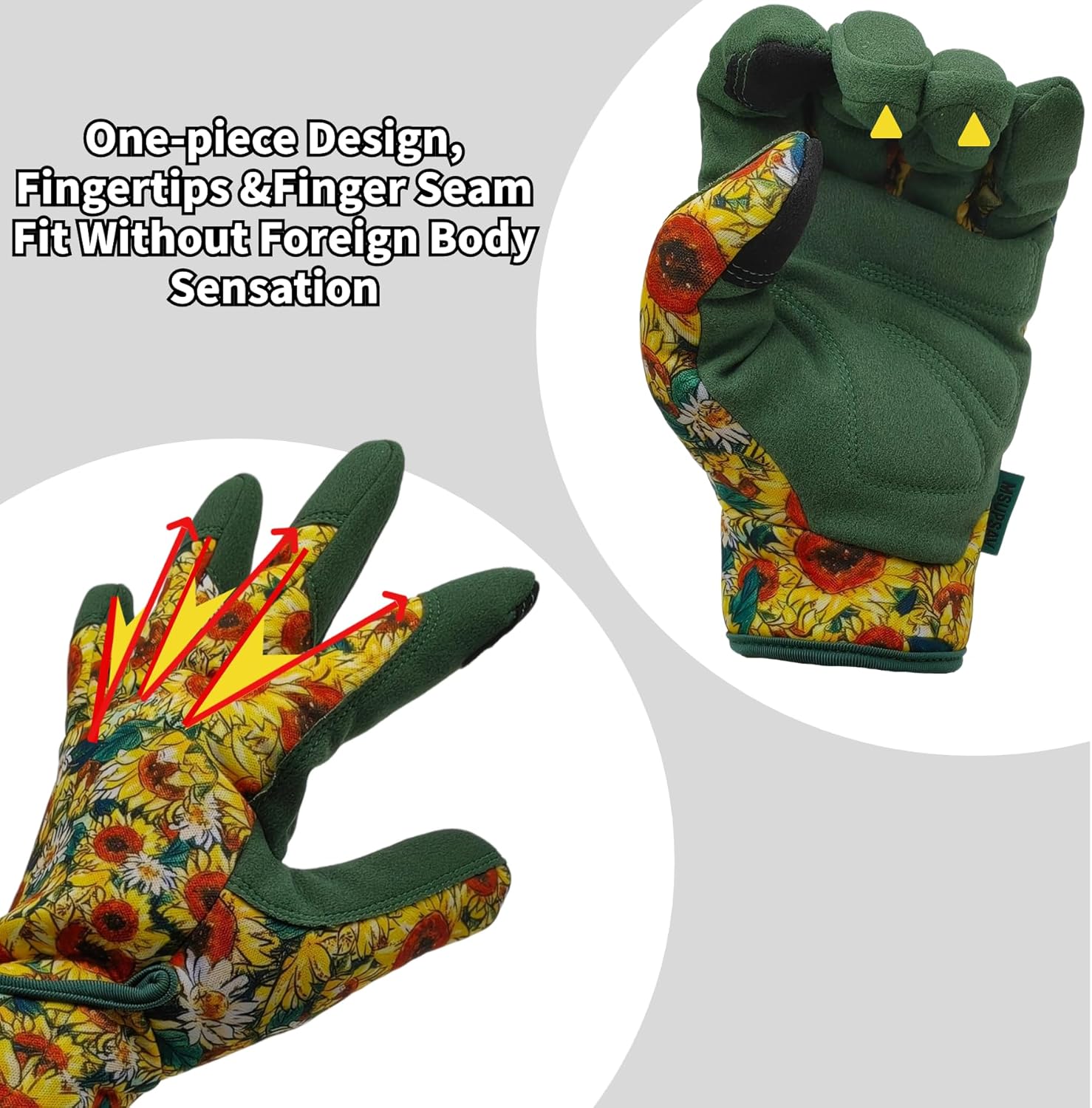 Thorn Proof&Puncture Resistant Gardening Gloves with Grip,Garden Gloves for Women, Leather Work