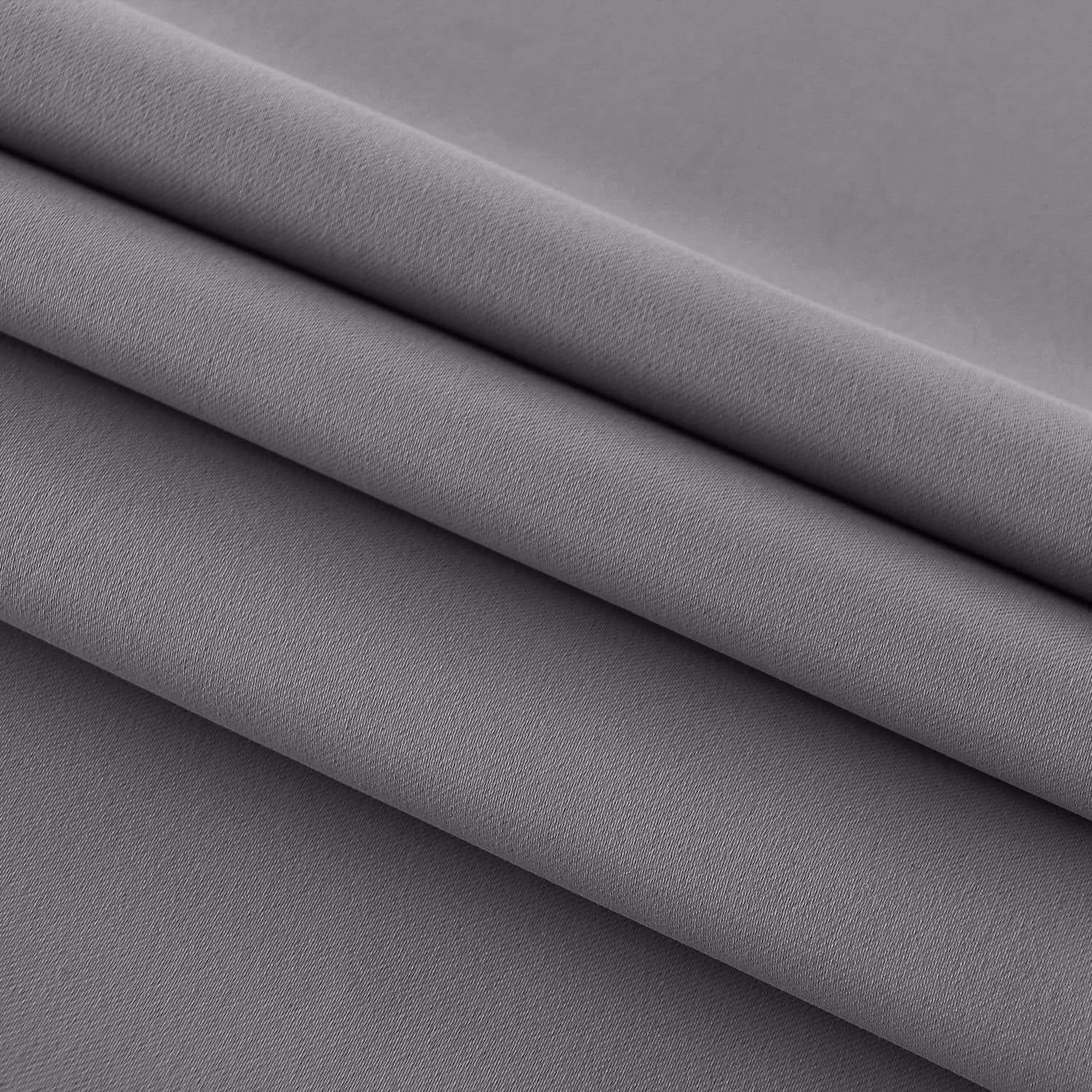 DWCN French Door Curtains – Rod Pocket Thermal Blackout Curtain for Doors with Glass Window