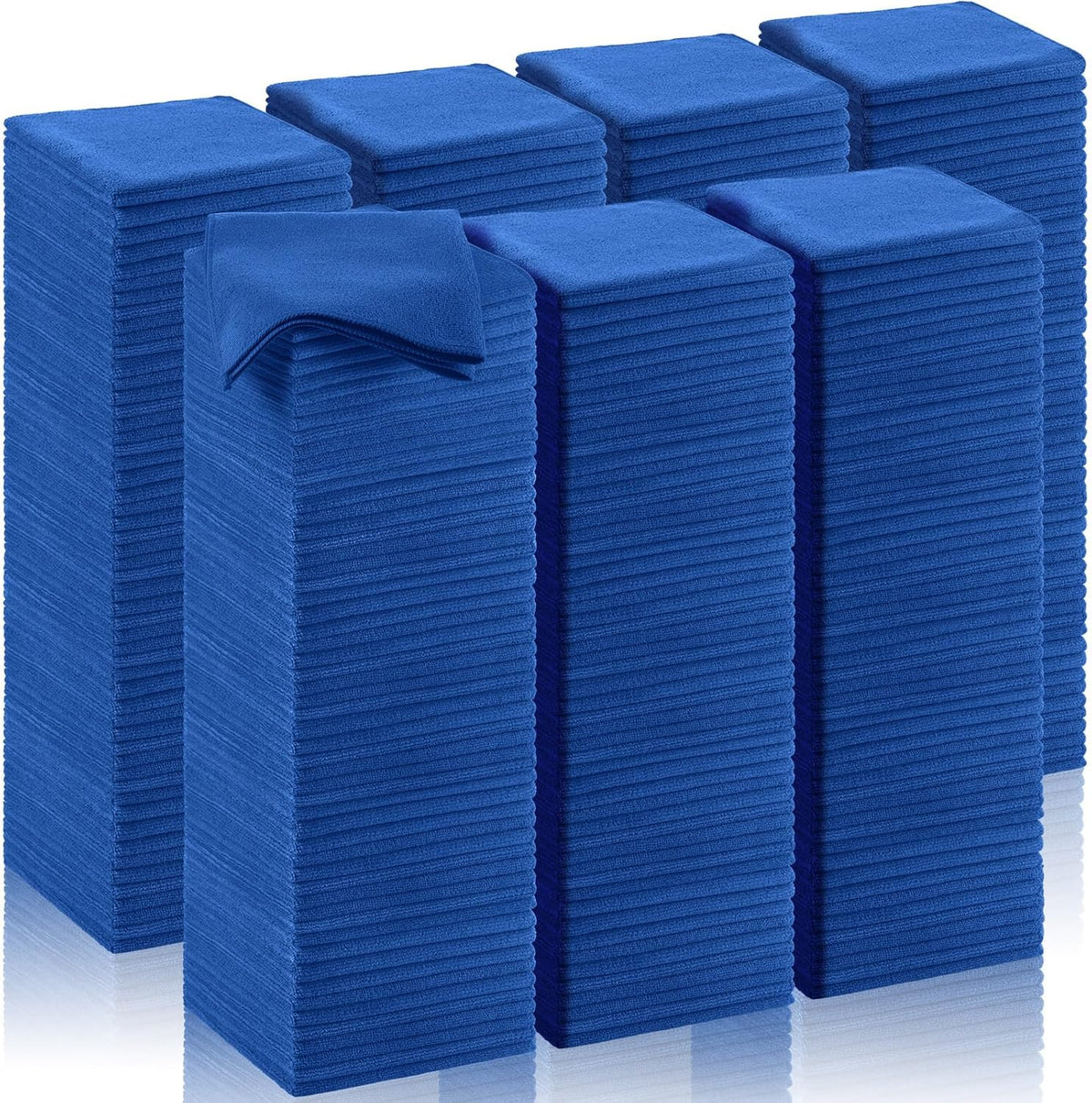 200 Pcs Microfiber Cleaning Cloth 16x16 Inch Microfiber Towels for Car Ultra Absorbent Cleaning