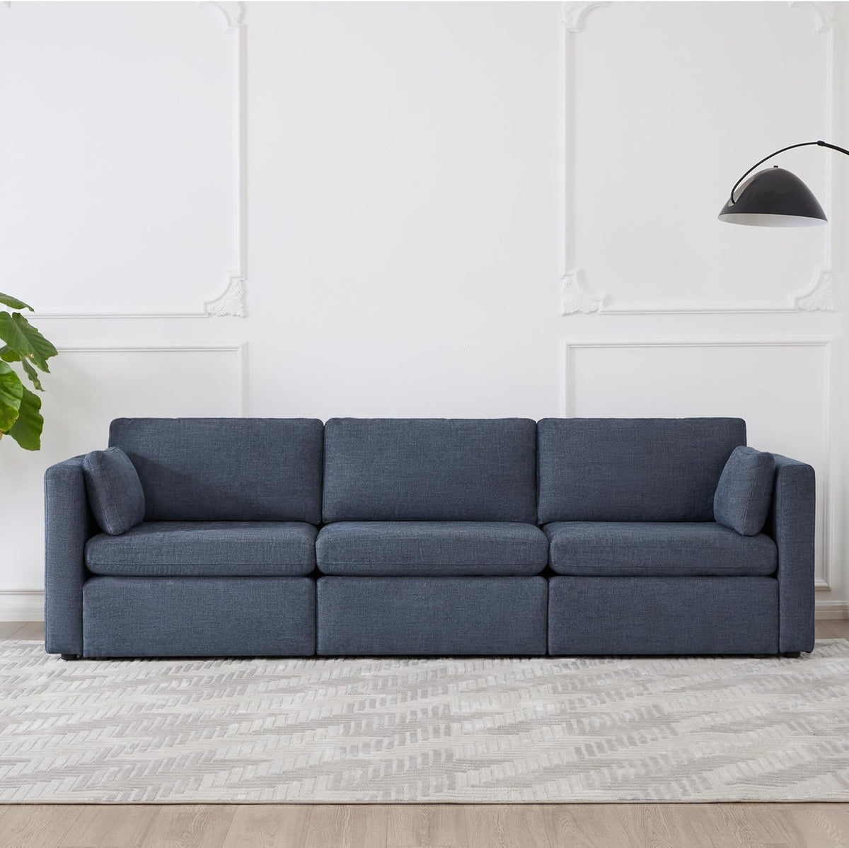 CHITA Oversized Modular Sectional Convertible Fabric Sofa Set, FSC Certified Extra Large Sectional