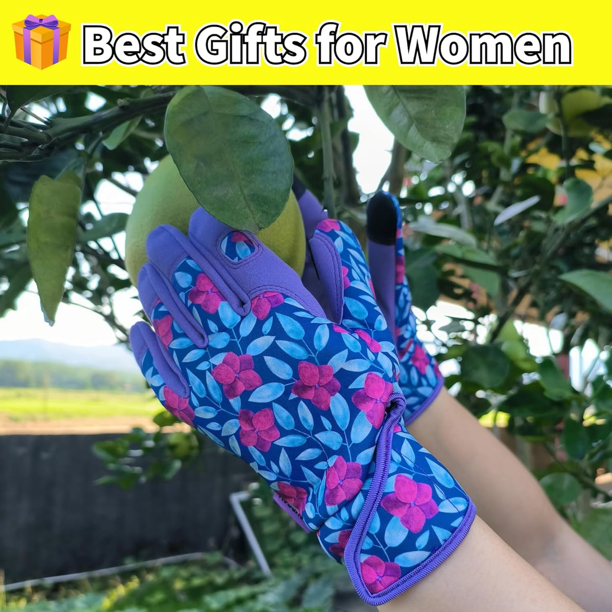 Thorn Proof&Puncture Resistant Gardening Gloves with Grip,Garden Gloves for Women, Leather Work