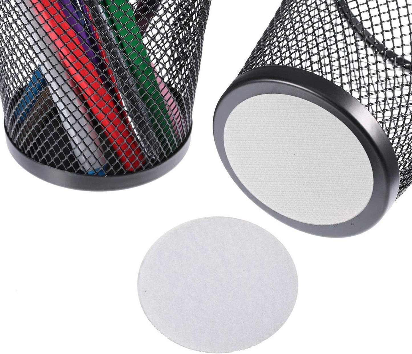 BRAVESHINE Adhesive Stickers- Removable Heavy-Weight Round Sticky Tapes Wall Mounting Tapes White