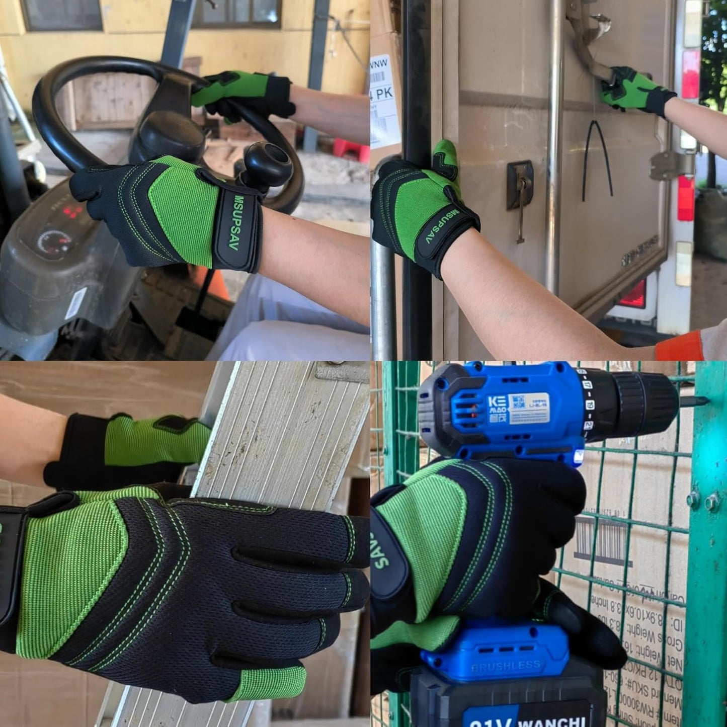 Thorn Proof&Puncture Resistant Gardening Gloves with Grip,Garden Gloves for Women, Leather Work