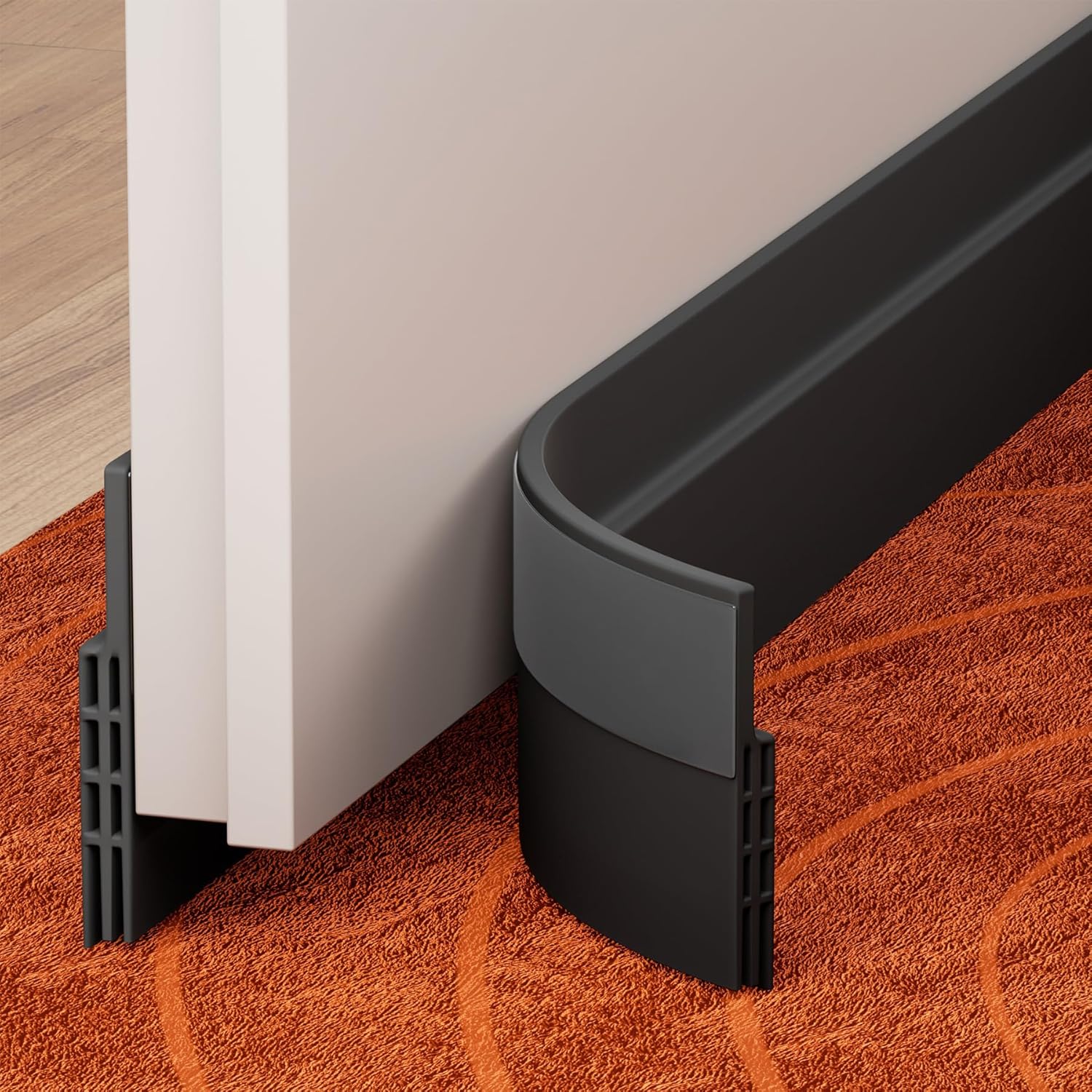 GroTheory 2 Pack Under Door Draft Stopper, Home Improvement, Weather Stripping Door Seal, Bottom of