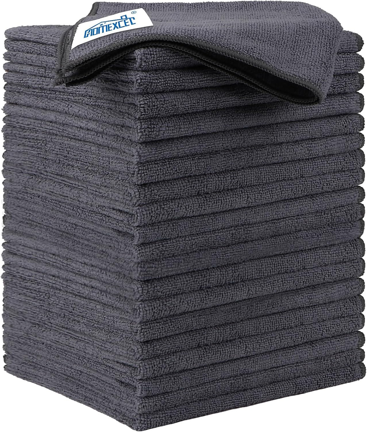 HOMEXCEL Microfiber Cleaning Cloth 20 Pack 11.5 x 11.5 inch Microfiber Towels for Cars Ultra