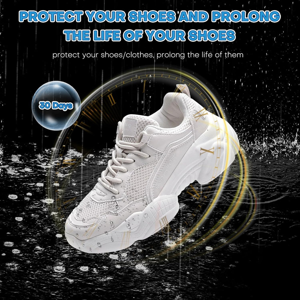 etching Shoe Protector Spray, Suede Protector Spray, Rain & Stain Waterproof Protection for Shoes