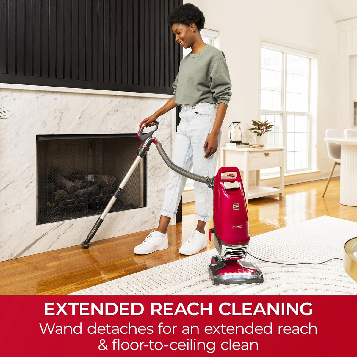 Kenmore Intuition BU4020 Bagged Upright Vacuum Pet Friendly Lift-Up Carpet Vacuum Cleaner 2-Motor