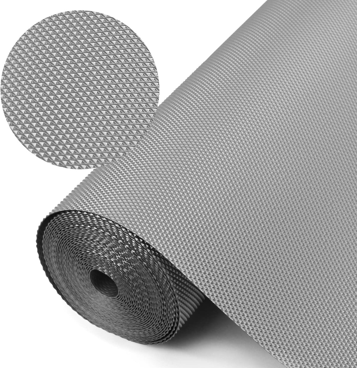 Kitchen Shelf Liner Drawer Liners, Non-Adhesive Refrigerator Liners Waterproof Fridge Mats with