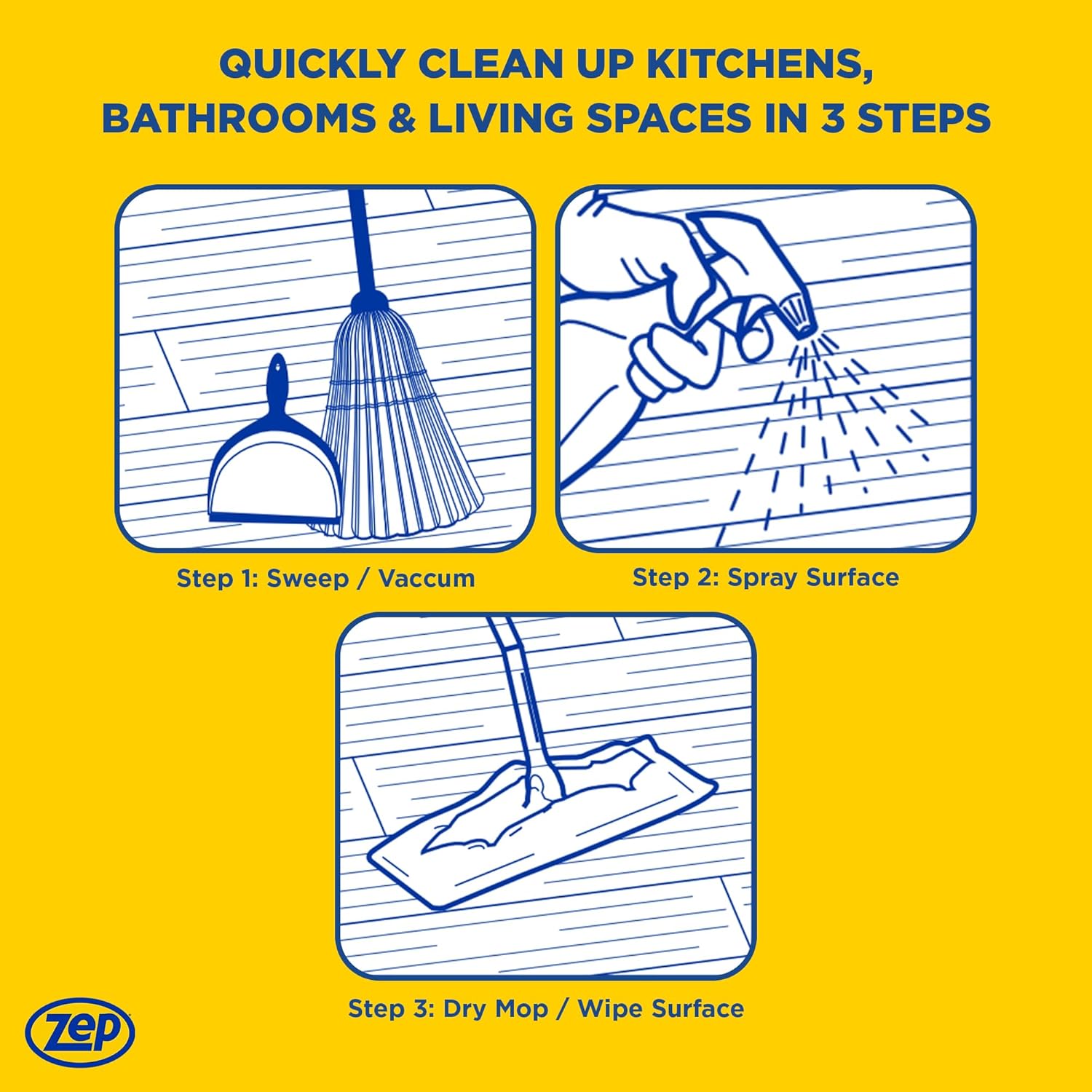 Zep Concentrated Multi-Purpose Pine Cleaner - 128 oz (Case of 4)- ZUMPP128 - Multi-Purpose Cleaner