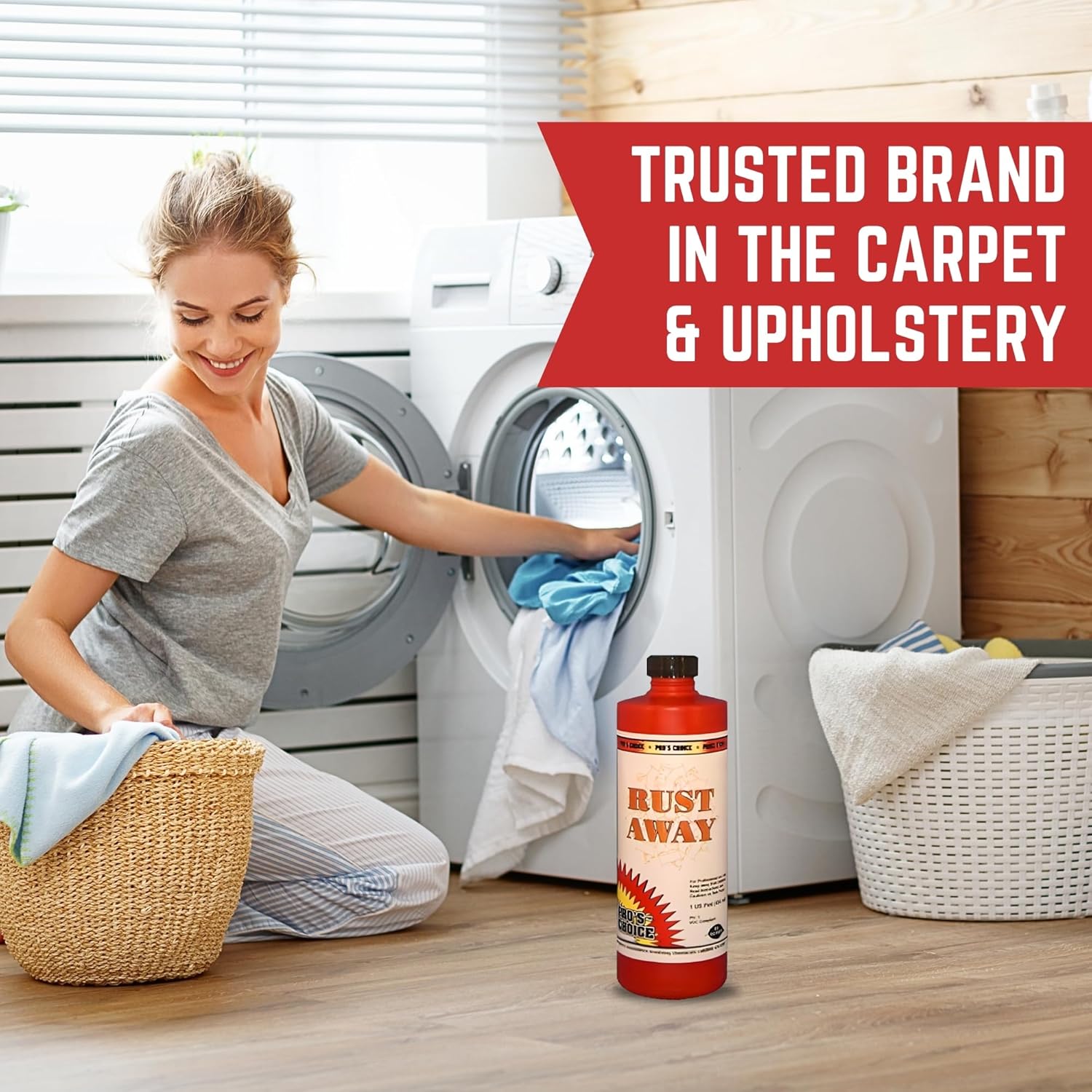 Pro's Choice Rust Away Rust Remover - Powerful Stain Remover & Rust Cleaner - Rust Stain Remover