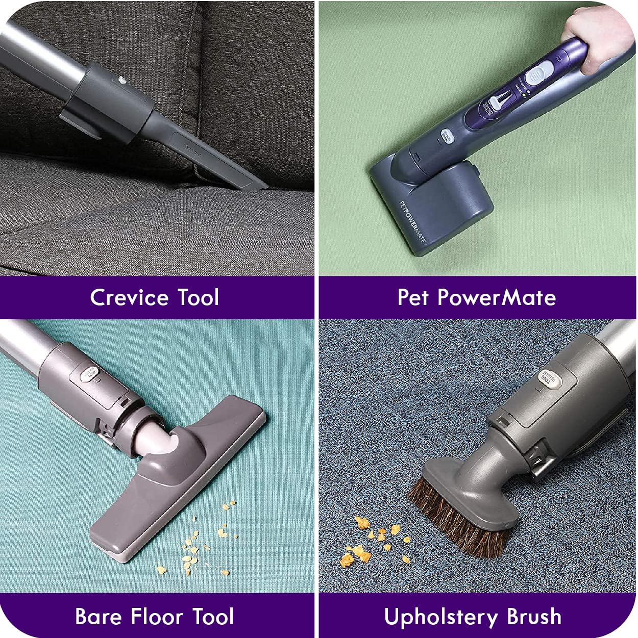 Kenmore 600 Series Pet Friendly Lightweight Bagged Canister Vacuum with Pet PowerMate, Pop-N-Go