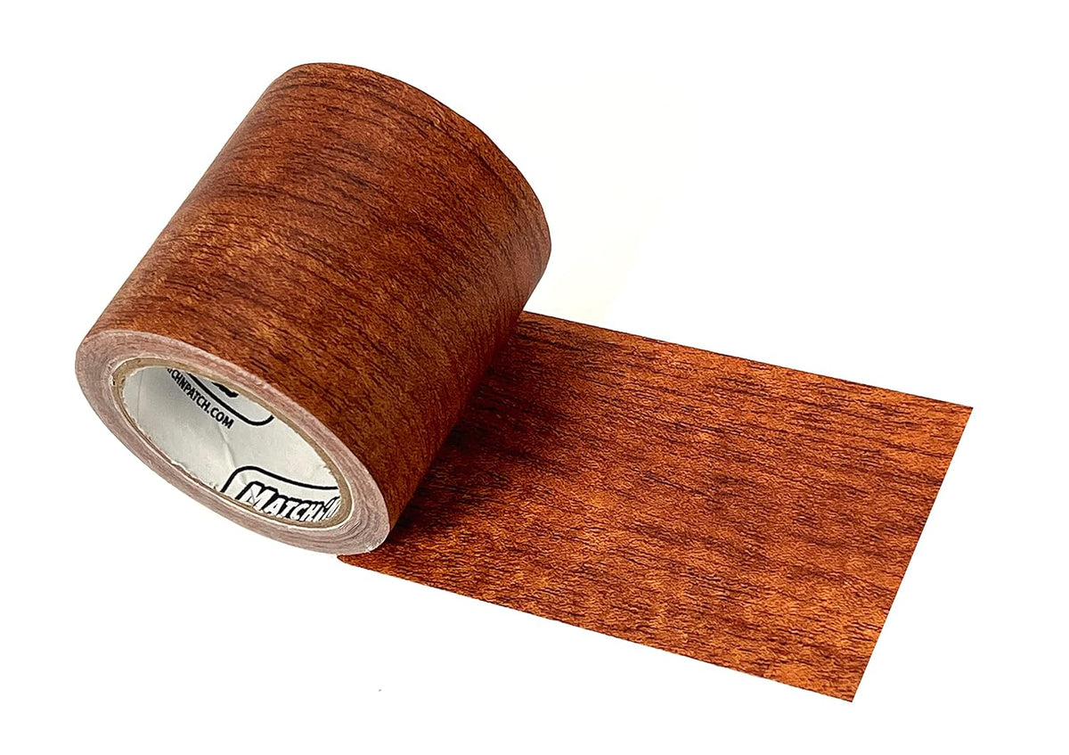 MATCH 'N PATCH Realistic Wood Grain Repair Tape - Durable Multi-Use Adhesive Tape for Furniture