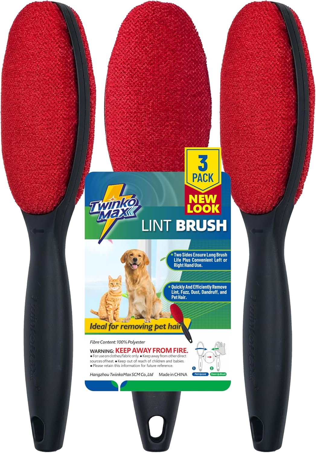 Lint Brush, Lint Remover, Pet Hair Remover, Clothes Brush, Magic Lint Remover Brush, Sheet and