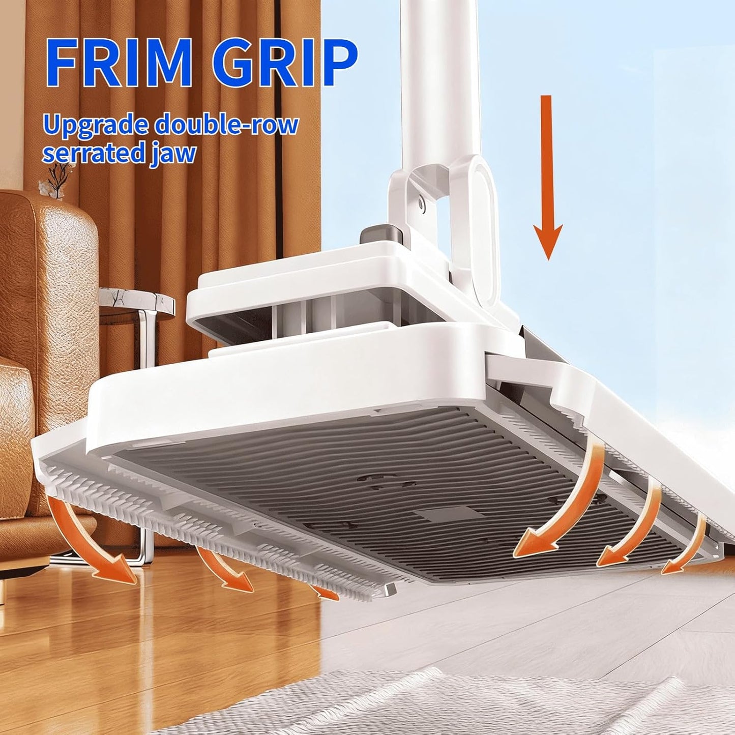 2025 New Mini Disposable Dust Mop with 20 Dry Wet Disposable Pads No-Touch Dirty Cleaning Dust Mop