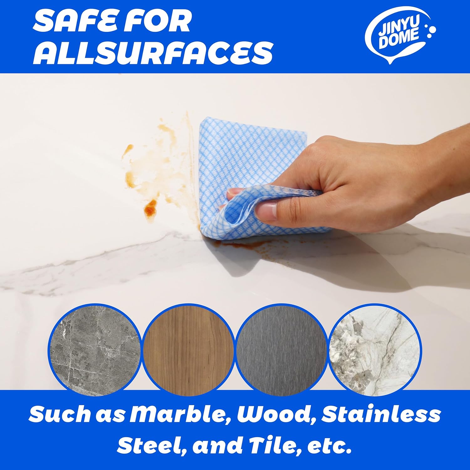 Disposable Kitchen Cleaning Cloths Dish Towels Dish Cloth Reusable Cloths for Kitchen, Bathroom
