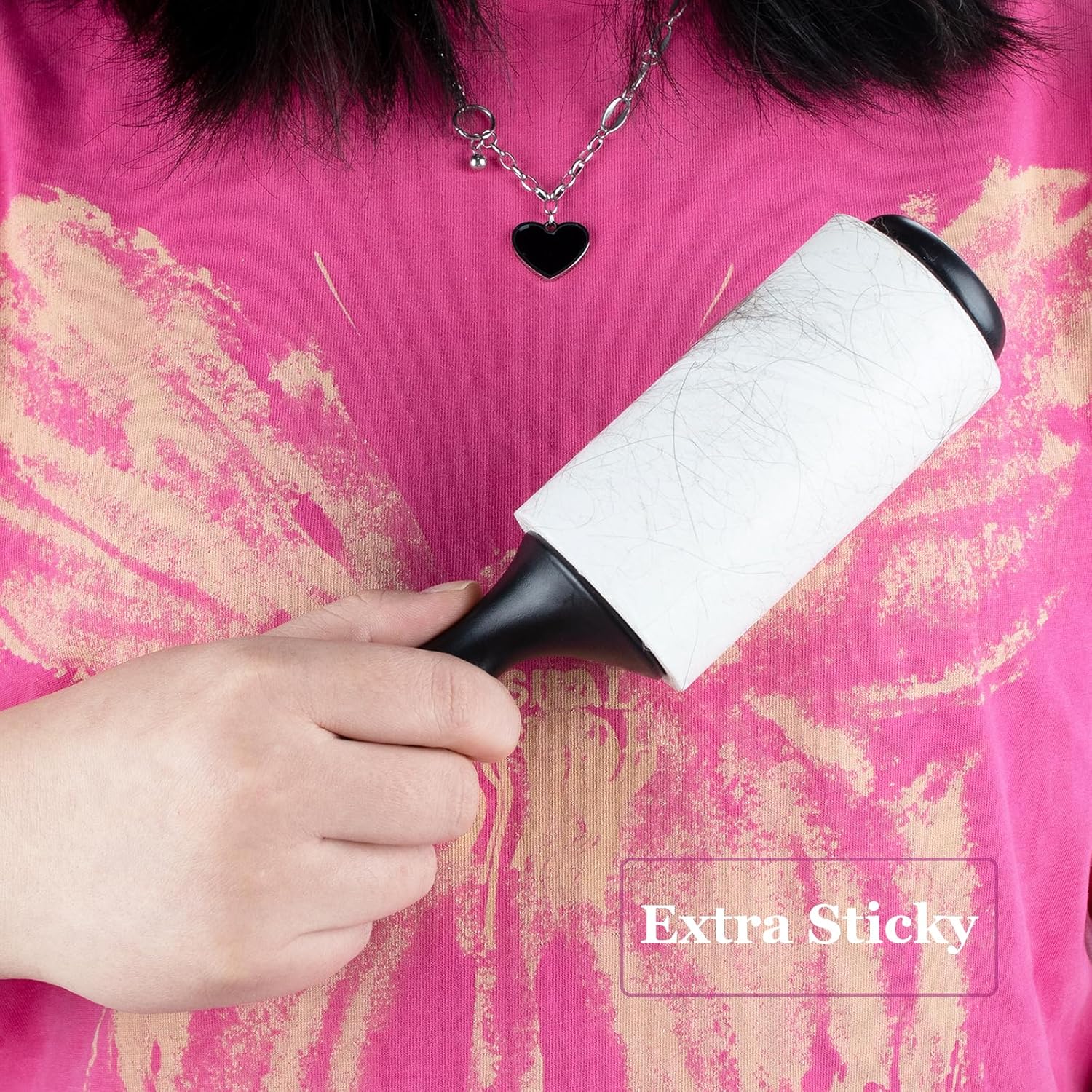 4 inch Lint Roller Refills Only Compatible with Scotch-Brite Pet Hair Pickup Extra Sticky Lint