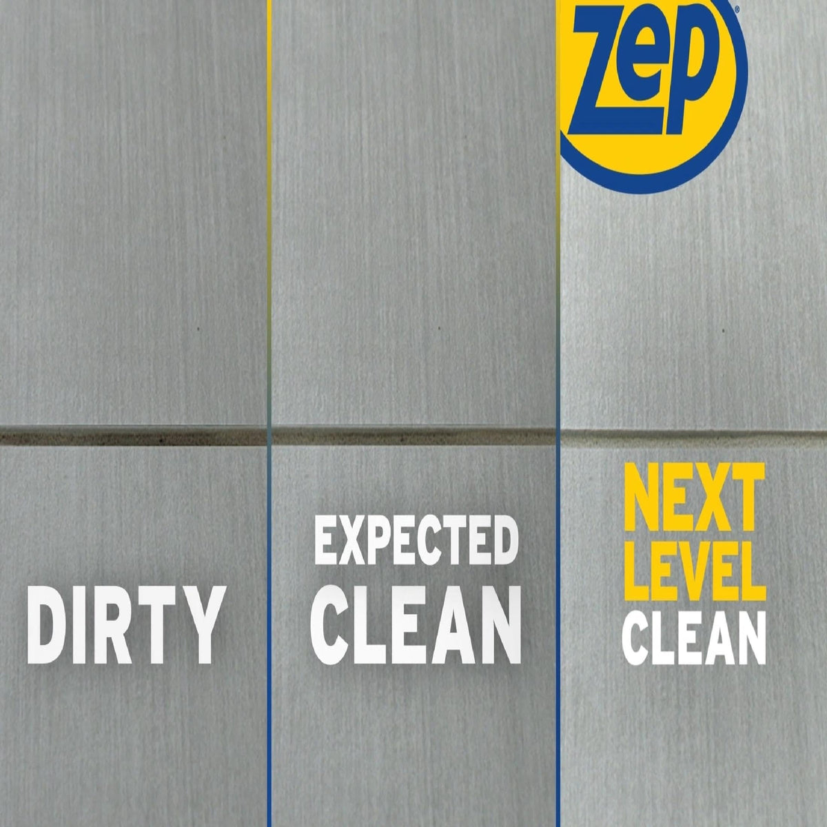 Zep Industrial Grout Cleaner and Brightener - 32 oz (Pack of 4) ZU104632 - Deep Cleaning Pro Formula