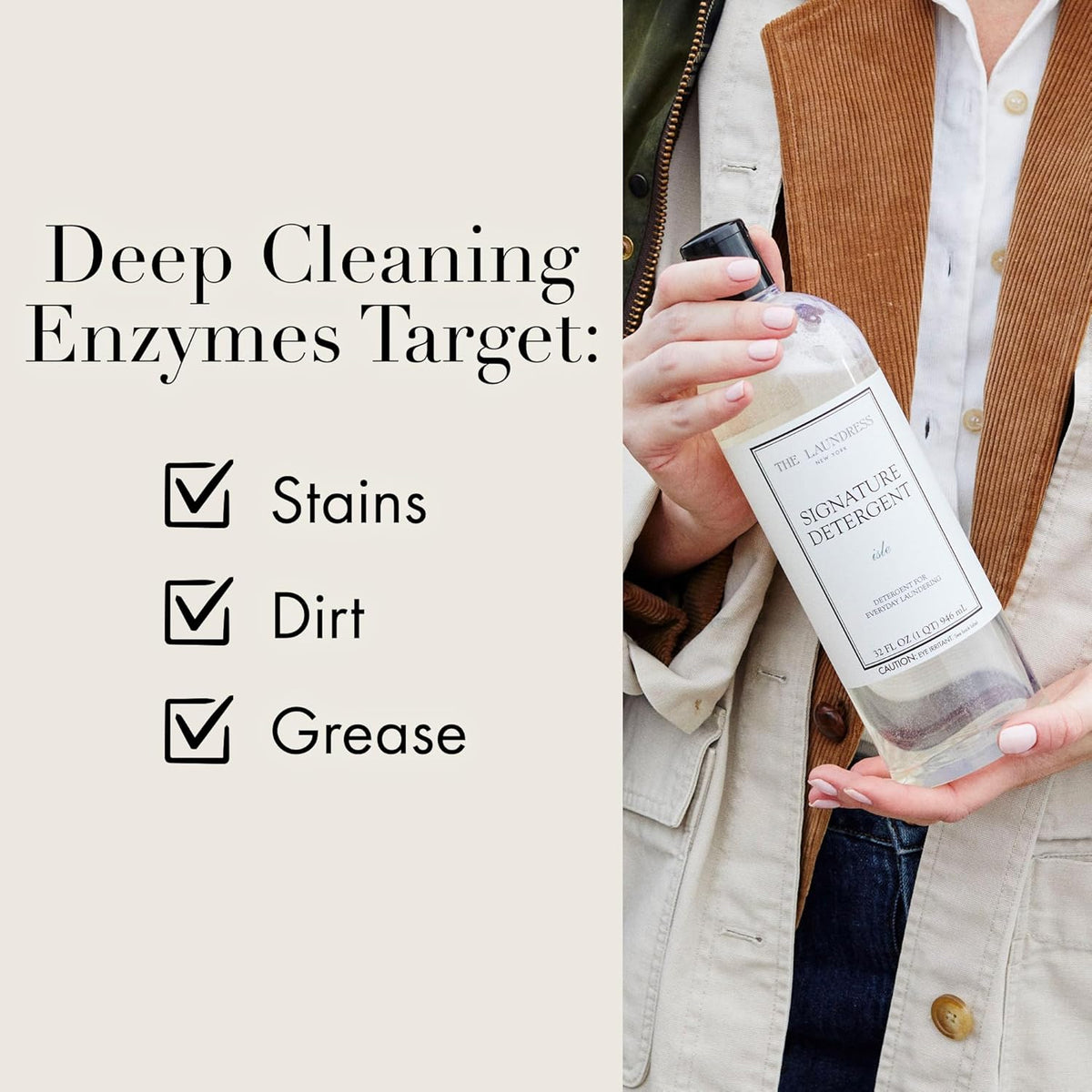 The Laundress Signature Isle Detergent, Coastal Inspired Scent, Concentrated Laundry Detergent