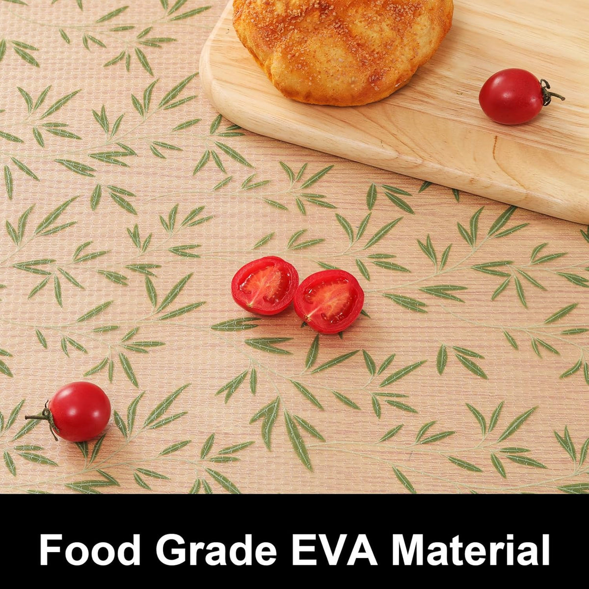Cooyes Shelf Liners for Kitchen Cabinets Refrigerator Liners Waterproof & Oil-Proof Kitchen