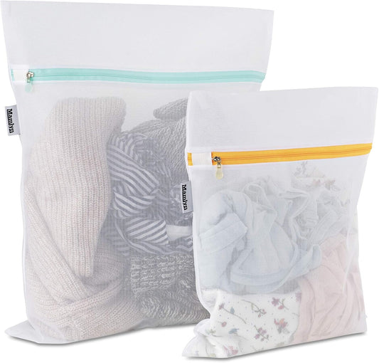 Mesh Laundry Bag for Delicates, Wash Bags for Underwear and Lingerie, Makeup Organizer Bag (1