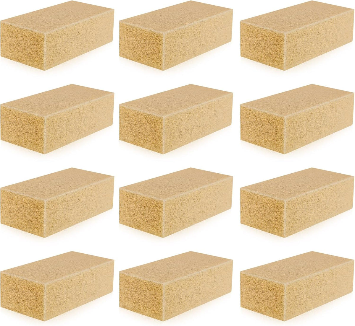 Tessco for you 12 Pcs Reusable Soot Eraser Sponge for Dry Cleaning - Effective Soot Remover for Pet