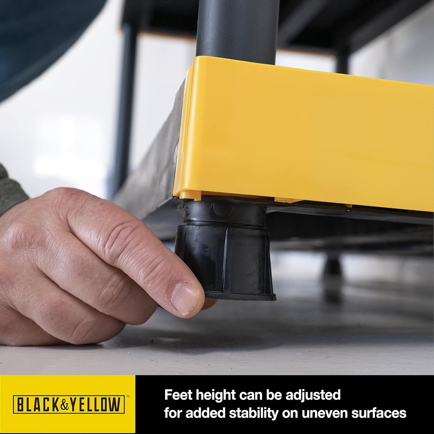 CX Black & Yellow®, Shelving Unit and Heavy Duty Storage Containers, Extremely Durable® (Shelf + 27