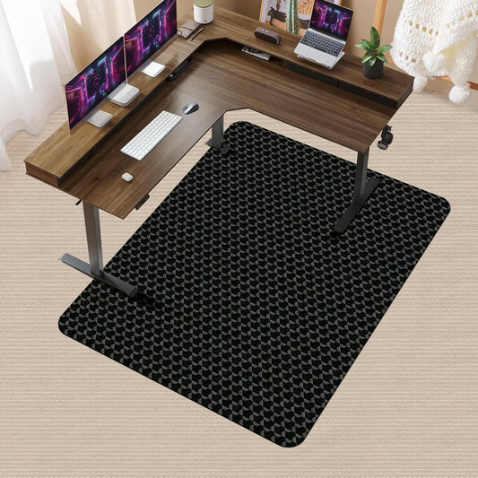 Vicwe Office Chair Mat for Carpet, 48" x 40"Anti-Slip Waterproof Floor Protector Desk Chair Mat for