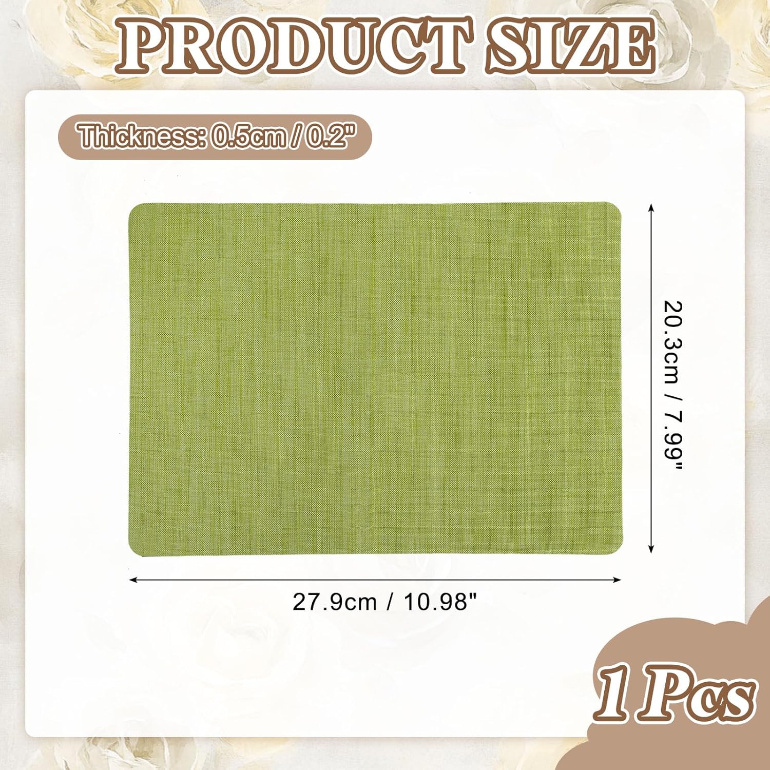 PATIKIL Linen Repair Patch, 8 x 11 Inch Self-Adhesive Linen Fabric Repair Patches for Sofa Couch