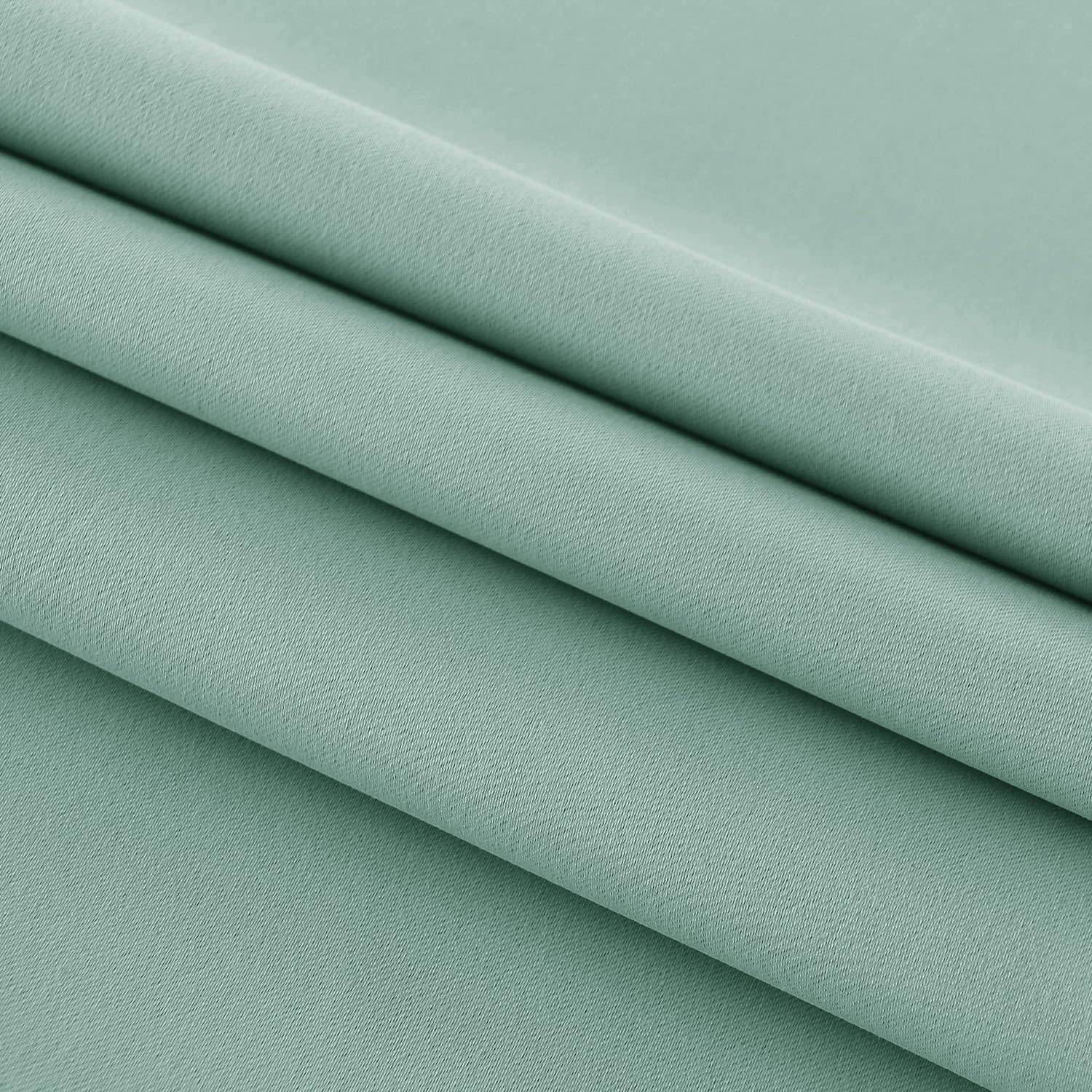DWCN French Door Curtains – Rod Pocket Thermal Blackout Curtain for Doors with Glass Window
