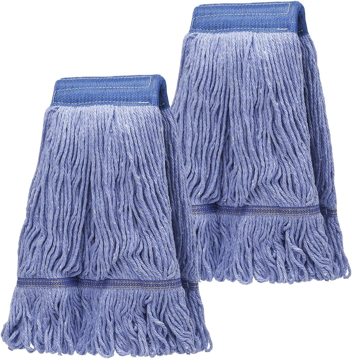 2 Pack Mop Head Replacement, Cleaning Heavy Duty Mop Head Commercial Replacement, Wet Industrial
