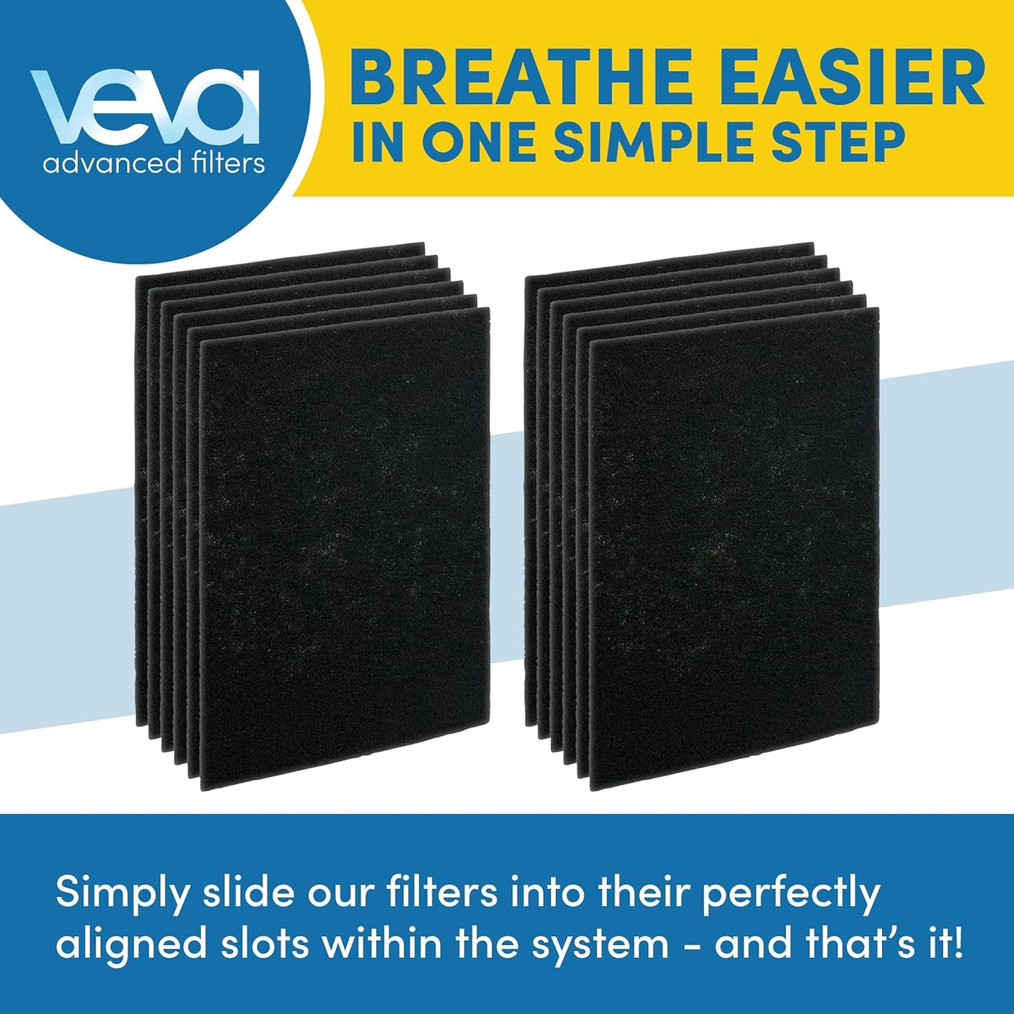 HPA200 Pre-Filters Replacement for Honeywell Air Purifier - 12 Pack - HRF-A200 Filter A Compatible