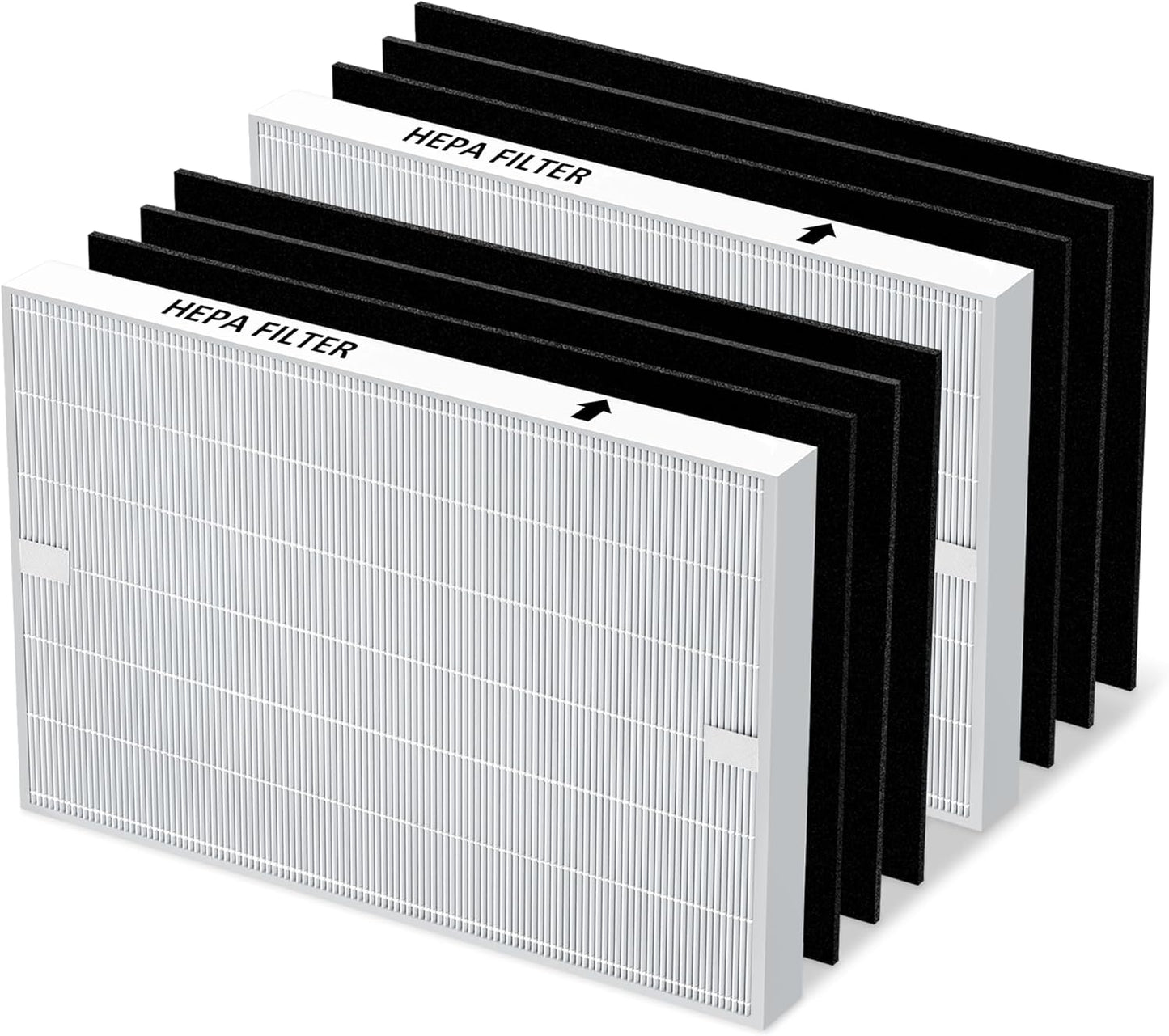AP-1512HH Filter Replacement for Coway Airmega AP-1512HH and Airmega 200M Air Purifiers, 2 HEPA and