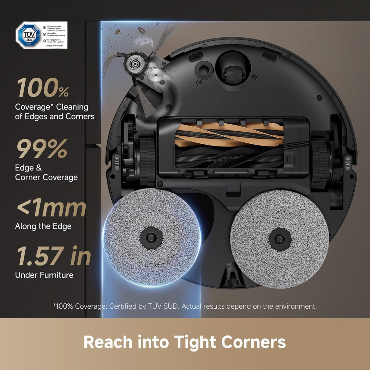 DREAME X50 Ultra Robot Vacuum and Mop with Auto-Empty and Mop Self-Cleaning, 20,000Pa Suction