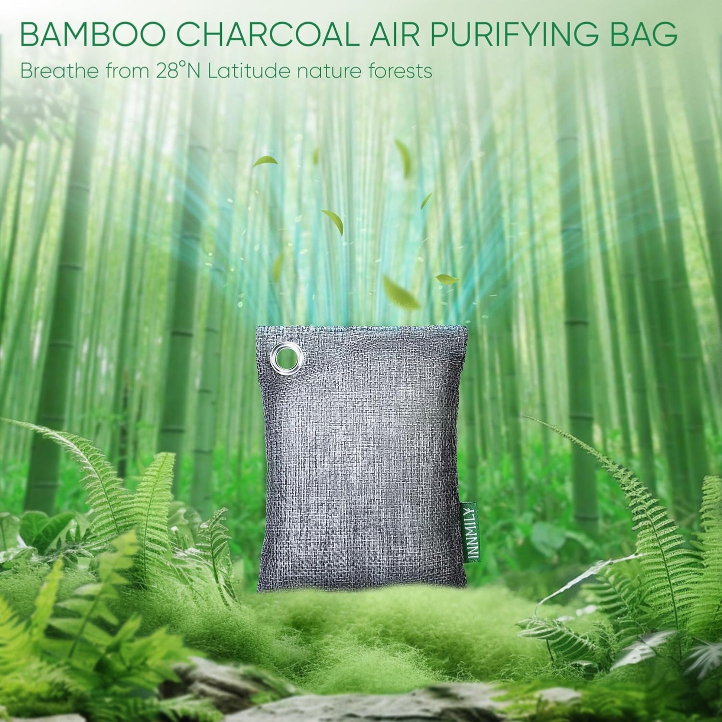 Activated Charcoal Odor Absorber, Odor Eliminator for Strong Odor,Bamboo Charcoal Air Purifying